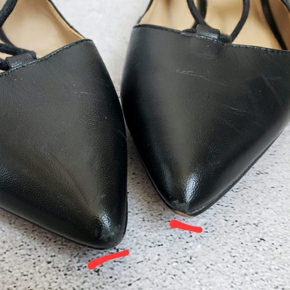 Saks Fifth Avenue Estyn-S Lace Up Flats - Sz 7.5 - Picture 12 of 12